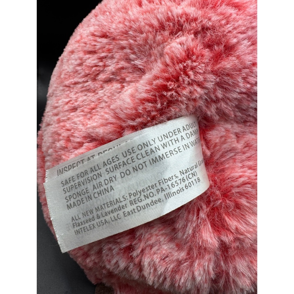 Warmies Apple Microwaveable Lavender Scented Pink Plush Stuffed Animal Toy - Picture 8 of 10